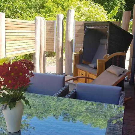 Traumhaftes Mit Terrasse - Odins Blick 9 - Exklusiver Privatstrand, Sauna, Garten 아파트 *
