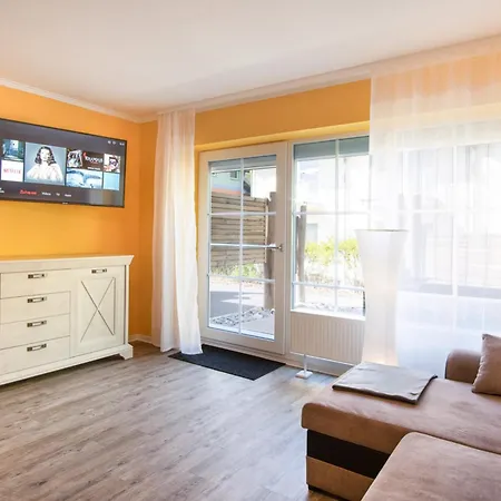 Traumhaftes Mit Terrasse - Odins Blick 9 - Exklusiver Privatstrand, Sauna, Garten 아파트 *